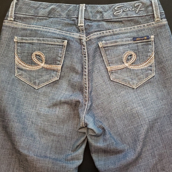 Seven7 Boot Cut Jeans, Sz 4 - Picture 2 of 9